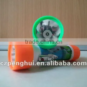 Battery Powered Torch Plastic Led Torch thumbnail-1