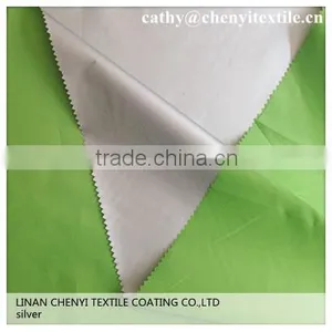 High Quality 100% Polyester Silver Coated Fabric thumbnail-6