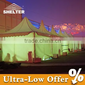 10x10m Romantic Wedding Marquee Used as Reception thumbnail-1