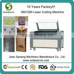 SM1290 1200*900 100W Double Heads High Quality Laser Engraving Machine thumbnail-1