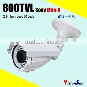 800TVL Sony Exview Ccd Effio-A Zoom 2.8-12mm Lens UTC Control Waterproof Infrared Security Camera thumbnail-1