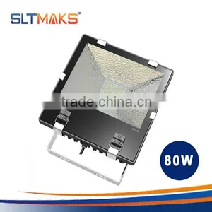 UL DLC 3030 LED Chip 80W LED Flood Light With 5 Years Warranty thumbnail-1