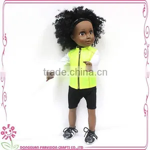 Baseball Black Doll With Wholesale Sneakers Shoes for Dolls thumbnail-4