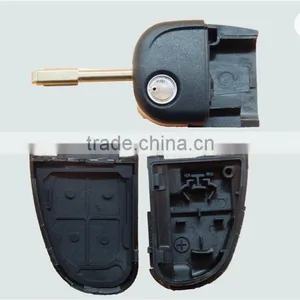 NEW Jaguar x Type for 4 Button Folding Remote Key Fob Shell Car Key Blank thumbnail-2