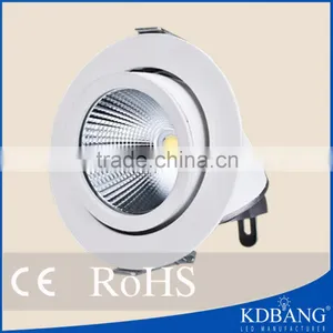 360 Degree Adjustable Led Cob Downlight Rotate 20w thumbnail-1