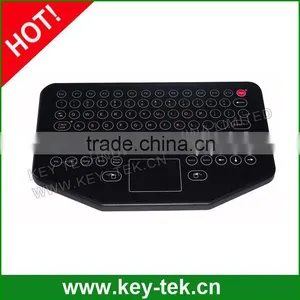IP65 Rated Industrial Desktop All-in-one Membrane Keyboard Wtih Touchpad thumbnail-1