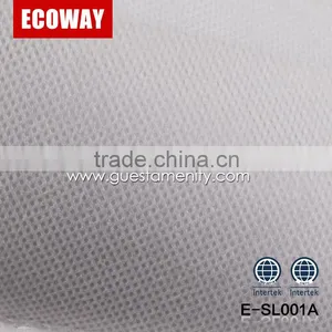 Cheap Disposable Non-woven Hotel Slipper 3mm Whiten Pressed EVA Sole Slippers thumbnail-4