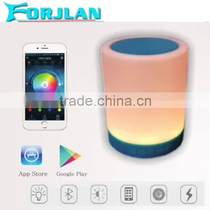 New Coming Colorful Touch Lamp Portable Speaker Bluetooth Speaker Led Light Lamp thumbnail-4