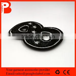 Hot Sale Iron on Towel Embroidery Patch Labels for Baby Clothing thumbnail-3