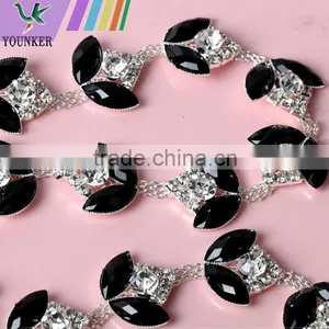 Bling Bling Fashion Latest Fancy Rhinestone Cup Chian For Garments,bags,shoes Decorations YSC11 thumbnail-4