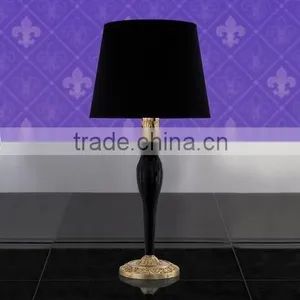 Black Bedside Table Lamp thumbnail-3