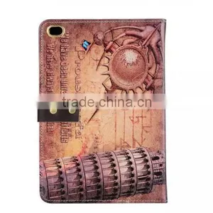 Luxury Retro Design Color Printing Protective Leather Case For IPad Pro thumbnail-3