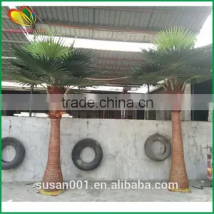 Factory Price Artificial Palm Tree Decorative Tree Artificial Fan Palm Tree thumbnail-2