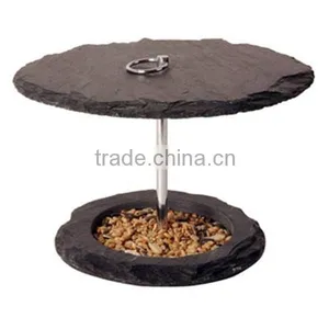 2016 Eco-friendly Hot Sale Outdoor Slate Bird Feeder thumbnail-1
