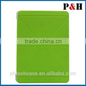 2014 New PU Leather Multi-Folding Folio Wallet Case for IPAD AIR 2 /IPAD 6 thumbnail-4
