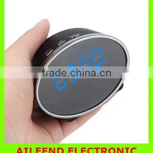 5million CMOS 1080P H.264 Wifi Alarm Clock, Remote Security Alarm Wifi Clock thumbnail-3
