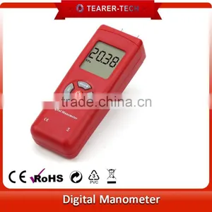 TL-100 Handheld High Performance Manometer Air Vacuum Pressure Gauge Meter Differential Digital Manometer thumbnail-2