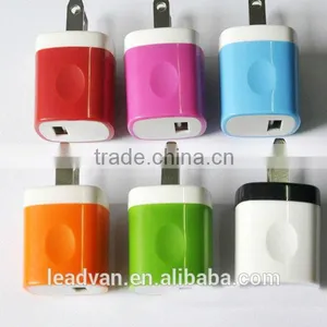 Mini Travel Chargers Fashion Colorful 1A Mini Travel Chargers thumbnail-1