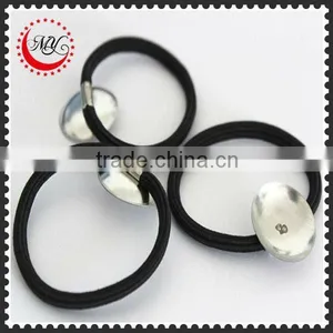 Fashion Alloy Ball Ponytail Holder thumbnail-1