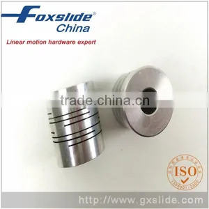 Stainless Steel Set Screw Type 16x23mm Flexible Beam Helical Coupling thumbnail-2