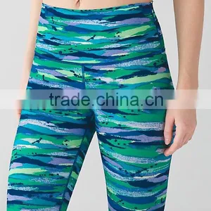 New Design Custom Sexy Sports Pants Slim Cotton Yoga Pants in Fitness Women thumbnail-1