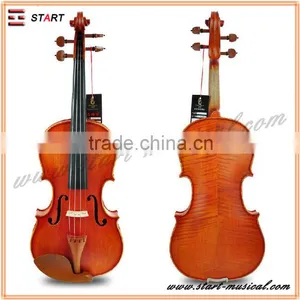 China Beautiful Design Red Colored Violins thumbnail-1