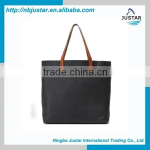 New Arrival Popular Western Style OEM Ladies Tote Handbag Leather thumbnail-1