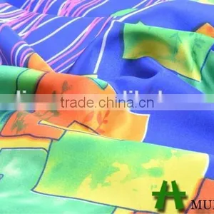 Mulinsen Textile Polyester Spandex Printing Stretchable Satin Fabric thumbnail-2