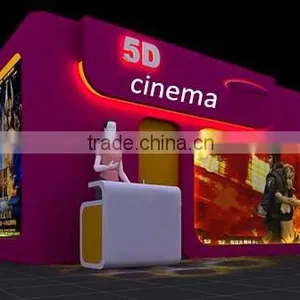 Amusement Park Cabine 5d Cinema/ 5d Movie Theater System/ 5d Cinema Simulator From Guangzhou Mantong thumbnail-4