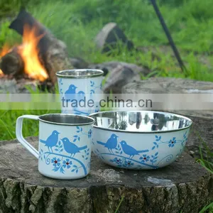 Blue Camping Set Printed. thumbnail-1