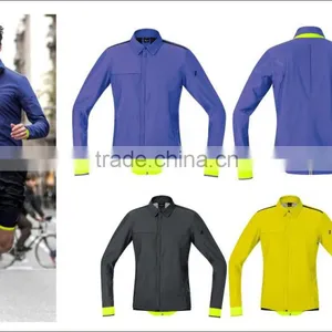 Dry Fit Newest Wholesale Custom Mens Running Jacket thumbnail-2