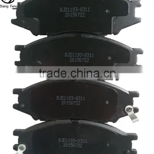 D1193 Hot Sale Semi-metallic Brake Pads for RENAULT thumbnail-1