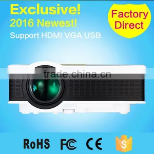LED HDMI Home Theater Video Projector 1500 Lumens Support 1080p, 30000hours Life thumbnail-1