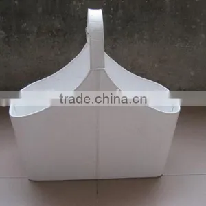 Excellent Quality Professional Leather Outdoor Storage Basket thumbnail-2