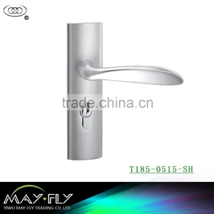Hot Sale High Quality Tri-Circle ALuminium Alloy Lever Latch Door Handles Locks/ Wholesale Household Door Handles Locks Set thumbnail-1