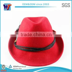 Hot Selling Women Fedora Hats, Cheap Fedora Hat, Ladies Trilby Hat thumbnail-2