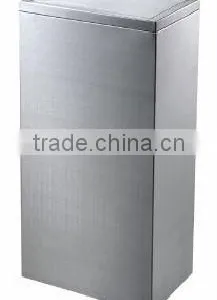 Stainless Steel Rectangular Flip Top Bin thumbnail-1