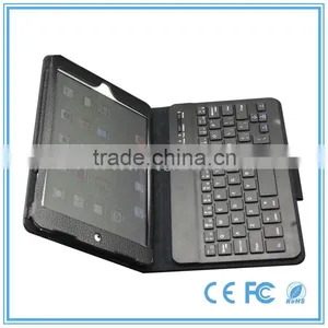 7" & 8" Tablet PC Bluetooth Keyboard Case With Leather Case Magnet Detachable thumbnail-3