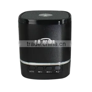 Hotsale Top Quality 2016 Music Mini Bluetooth Speaker With FM Radio,LED Light, TF Card Support thumbnail-3