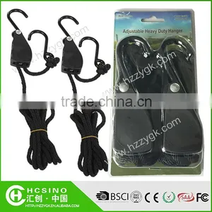 Hydroponics Reflector Pully Rope Ratchet Hanger / Adjustable Plant Ratchet Hinge thumbnail-5