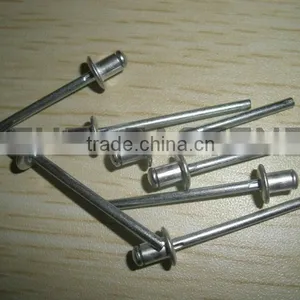 DIN7337 Small Aluminum Steel Open Type Blind Rivets thumbnail-1