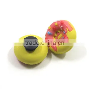 Candy Color Dessert Shaped Custom Shoe Charm Wholesale PVC 3d Shoe Buckles thumbnail-1