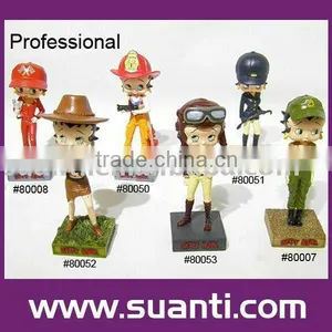 Sport Betty Boop Polyresin Art Craft Gift thumbnail-5