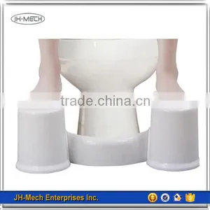 The Ergonomic Detachable Small 7 Inch Plastic Toilet Stool thumbnail-3