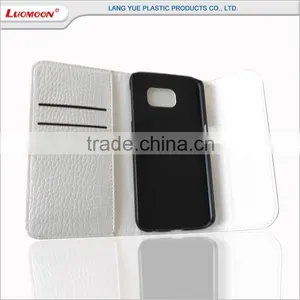 Back Flash Powder Bow-knot Leather Phone Case for Samsung Galaxy S, A 3,4,5,6,7,8 thumbnail-2