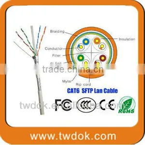 23awg Cat6 Ftp Bare Copper Cable Price per Meter thumbnail-1