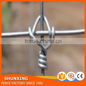 Steel Wire Hot Dipped Galvanizing Type Hinged Joint Cattle Fence thumbnail-6