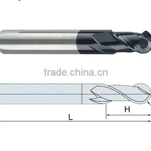 550 Low Price All Coated Economy 2 Flutes Ball Nose And Mills thumbnail-1