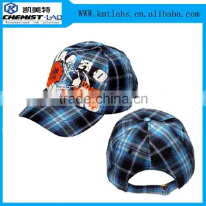 Striped Style and 100% Cotton Material Print Sample Free Baseball Caps and Hats thumbnail-1