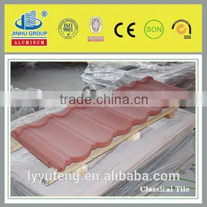 Beatiful Roof Tiles/Waterproof Roof Tile/ Stone Coated Metal Roof Tile thumbnail-5